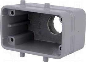 COB16CMS, Корпус: для разъемов HDC, COB, размер 77.27, Растр: 77,5x27мм