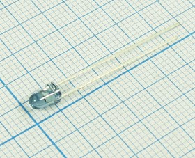 Светодиод инфракрасный 3x5 мм, мощность 25мВт, угол 30 градусов, линза голубая прозрачная; №6033 СД-ИК 3 x 5\\ 25мВт\ 30\глб пр\3014IRAB\