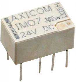 3-1462037-0, Signal Relay 24VDC 2A DPDT(10x6x5.65)mm THT Medical
