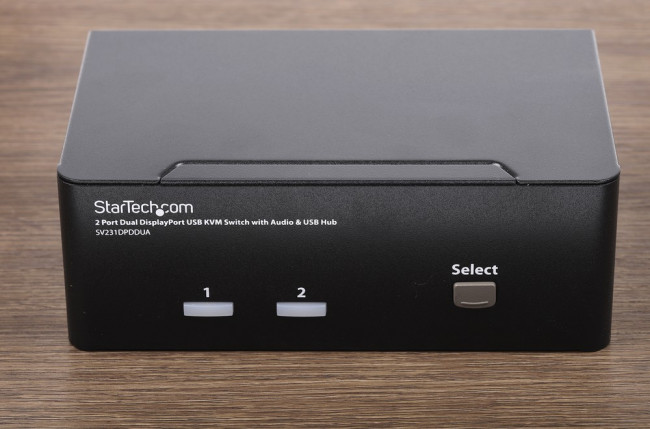 SV231DPDDUA, 2 Port Dual Monitor USB DisplayPort KVM Switch, 3.5 mm Stereo 2560 x 1600 Maximum Resolution