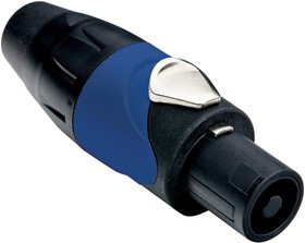 SP4F, Аудио разъем динамика/колонки, SP, 4 Контакта, Штекер, Монтаж на Кабель