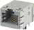 93627-3608, MXMag RJ45 Magnetic Jack with LEDs, RJ45, 8 Positions, 8 Contacts, Shielded 93627-3608, MXMag RJ45 Magnetic Jack with LEDs, RJ45, 8 Positions, 8 Contacts, Shielded
