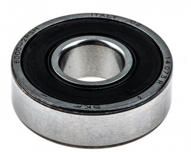 6000-2RSH Single Row Deep Groove Ball Bearing- Both Sides Sealed 10mm I.D, 26mm O.D