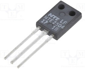 NTE2504, Транзистор: NPN, биполярный, 25В, 2А, 1,2Вт, TO126
