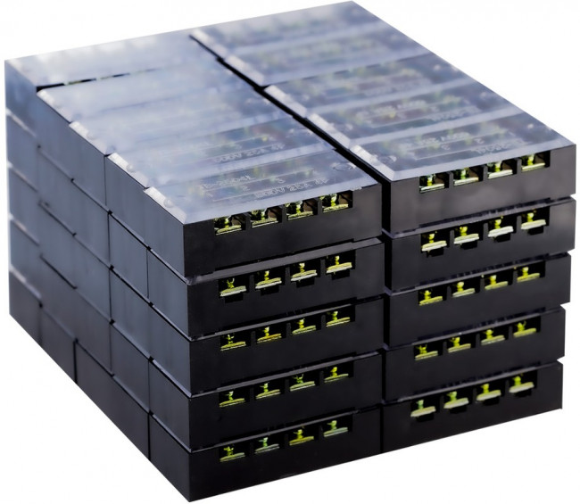 Терминал клеммный TB-0425 до 2,5 мм2 25A 4 клеммные пары (SBE-tb-04-25)