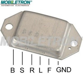 VRH20003, Реле-регулятор генератора HITACHI 14.5V TR1Z43\IH212\ YR-681\131287 [OE RF0124520]\OPEL: KADETT 1.5D,