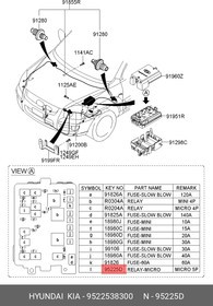 9522538300, Реле электрическое