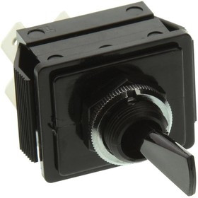 C1750HOAAC, Рычажный переключатель, Выкл.-Вкл., DPST, Без Подсветки, Серия 1750, Панель, 16 А