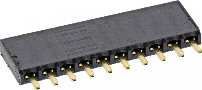 SSW-110-01-G-S, Headers &amp; Wire Housings Tiger Buy Socket Strip with PCB Tails, .100" Pitch