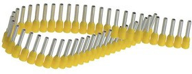 460308D, Обжимной наконечник с выступом желтый 1 mm?/8 mm уп-ку=100 ST, 460308. Допустимая нагрузка по току согласно поперечному сечениюПодх