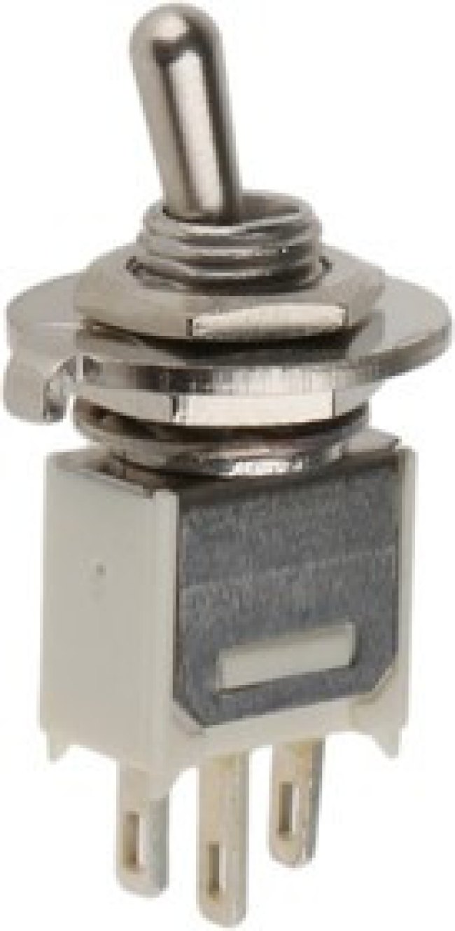 ZL36S0101, Toggle Switch, Panel Mount, On-On, SPST, Solder Terminal ZL36S0101, Toggle Switch, Panel Mount, On-On, SPST, Solder Terminal