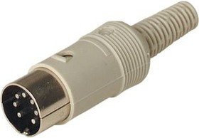 MAS 70 S GREY, Cable Plug, 4A, 34V, 7 Poles, Plug