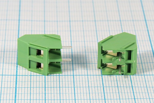 Клеммник наборный, контакты 2P5, на плату, DG103-5,0-02P-14-00(H