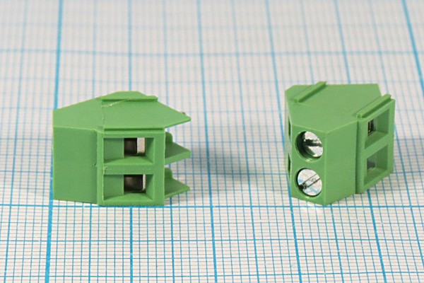 Клеммник наборный, контакты 2P5, на плату, DG103-5,0-02P-14-00(H