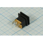 Разъем питания DC розетка , 2.5D5.5, 3C, на блок, DJK-12B