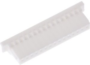 SHR-15V-S-B (LF)(SN), SH Female Connector Housing, 1mm Pitch, 15 Way, 1 Row