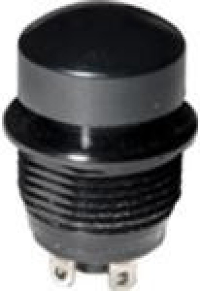 NP8S2D203QE, Pushbutton Switches 1A 32VDC Black Act Dome Solder Lug IP68