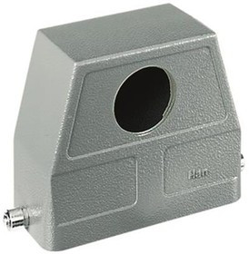 19300160641, Heavy Duty Power Connectors 16B Hood Front/Angled Entry, Single Lever, M25