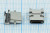 Гнездо USB 3.1, Тип C, 12 прямых и 12 угловых контактов; №14554 гн USB \C 3,1\24P4C\плат\ \\USB3,1TYPE-C 24PF-005