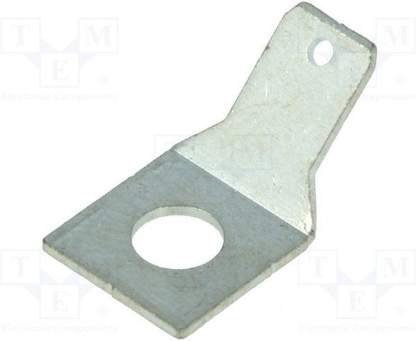 K5-00A(H), Наконечник: плоский, 4,8мм, 0,8мм, "папа", M3,5, винтами, латунь