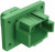 AT04-08PC-L012, 8 POSITION RECEPTACLE FLANGE MOUNT CONNECTOR, PIN, GREEN, KEYED C 98AC8293 AT04-08PC-L012, 8 POSITION RECEPTACLE FLANGE MOUNT CONNECTOR, PIN, GREEN, KEYED C 98AC8293