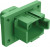 AT04-08PC-L012, 8 POSITION RECEPTACLE FLANGE MOUNT CONNECTOR, PIN, GREEN, KEYED C 98AC8293 AT04-08PC-L012, 8 POSITION RECEPTACLE FLANGE MOUNT CONNECTOR, PIN, GREEN, KEYED C 98AC8293