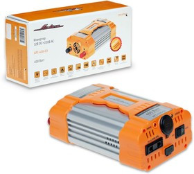 Инвертор 12В-220В, 500 Вт API-400-03