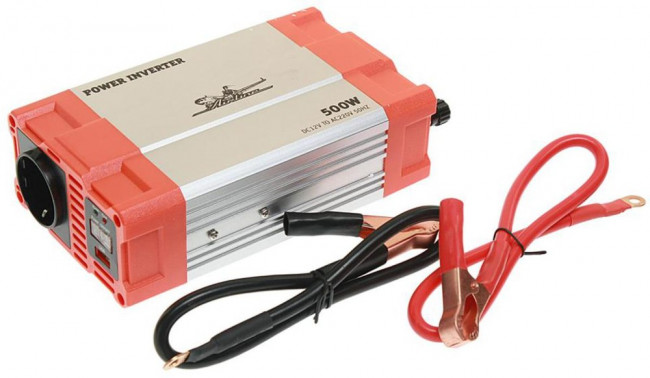Инвертор 12В-220В, 500 Вт API-400-03 Инвертор 12В-220В, 500 Вт API-400-03