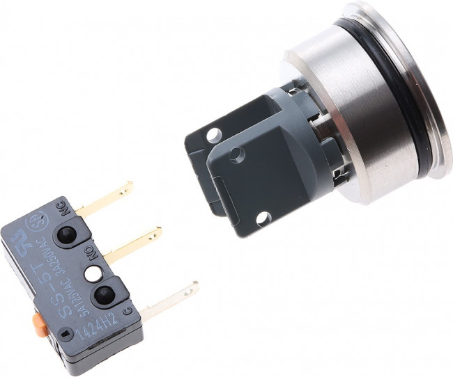 1241.6699.1120000, Pushbutton Switches 5 A @125VAC Snap-In 2.0mm