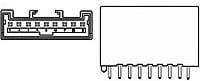 917726-1, 1x6P 1 2.5mm Male pin 6 Straight Plugin,P=2.5mm Wire To Board / Wire To Wire Connector 917726-1, 1x6P 1 2.5mm Male pin 6 Straight Plugin,P=2.5mm Wire To Board / Wire To Wire Connector