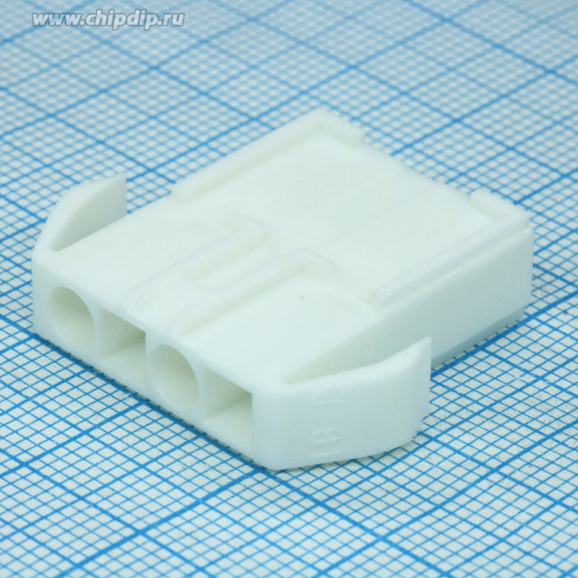 ELR-04V, Вилка, провод-провод, "папа", 4,5мм, PIN: 4, Конф: 1x4