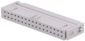 71600-034LF, Вилка; IDC; "мама"; PIN: 34; с зажимом шлейфа; IDC; на шлейф; 1,27мм 71600-034LF, Вилка; IDC; "мама"; PIN: 34; с зажимом шлейфа; IDC; на шлейф; 1,27мм