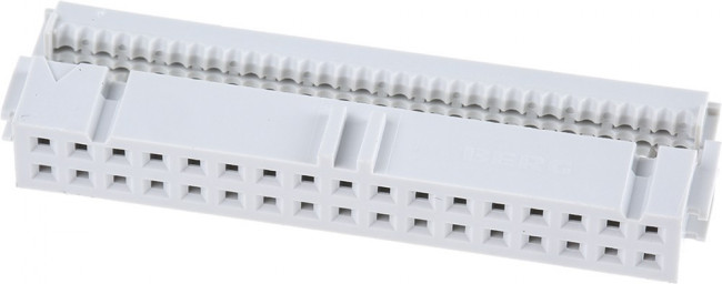 71600-034LF, Вилка; IDC; "мама"; PIN: 34; с зажимом шлейфа; IDC; на шлейф; 1,27мм 71600-034LF, Вилка; IDC; "мама"; PIN: 34; с зажимом шлейфа; IDC; на шлейф; 1,27мм