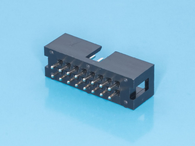 BH-16, Разъем IDC 2х 8 вилка на плату, шаг 2.54мм