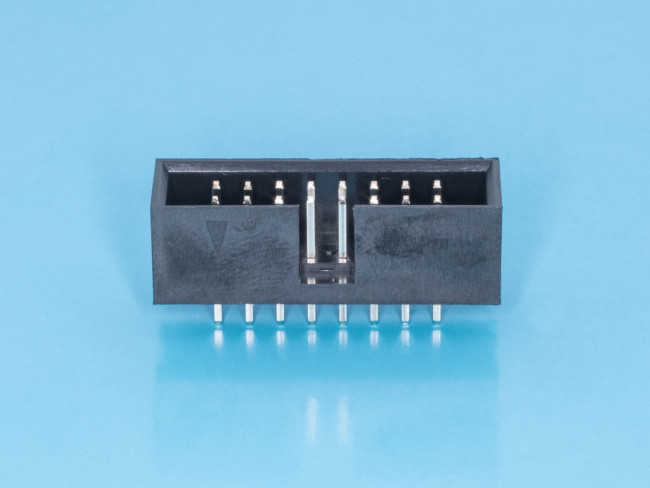 BH-16, Разъем IDC 2х 8 вилка на плату, шаг 2.54мм