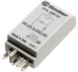 99.02.3.000.00, Защитный модуль, 94.02, 94.03, 94.04, Монтаж: панелька, 6-220ВDC