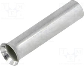 BM01507, Наконечник: втулка, неизолированный, медь, 2,5мм2, 12мм, луженые