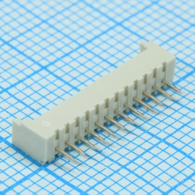 530471210, Разъем типа провод-плата, вертикальный, 1.25 мм, 12 контакт(-ов), Штыревой Разъем
