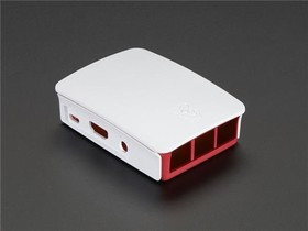 2604, White/Pink Surface Mount Electronic Enclosure