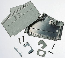 063380, KSG 200 Series PC Angled D Sub Backshell, 37 Way 063380, KSG 200 Series PC Angled D Sub Backshell, 37 Way