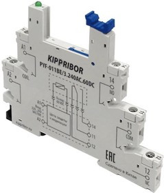 PYF-011BE/3.240AC.60DC, Колодка с винтовыми клеммами для реле SR-204.D