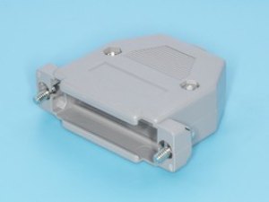 DP-25C-G, Корпус разъема D-SUB 25 контактов, серый DP-25C-G, Корпус разъема D-SUB 25 контактов, серый