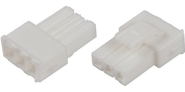 177906-1, 3.96mm 1x2P 2 1 P=3.96mm Rectangular Connectors Housings