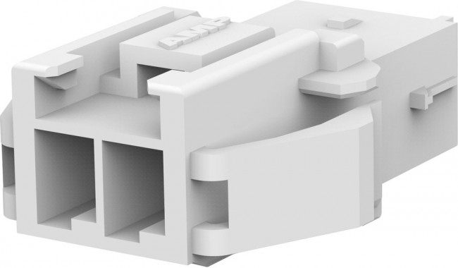 177906-1, 3.96mm 1x2P 2 1 P=3.96mm Rectangular Connectors Housings