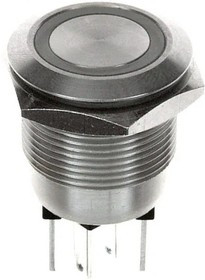 MPI002/28/D1, Pushbutton Switches Stainles Steel Vandl Resistant Switch