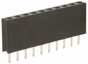 M20-7821042, Headers &amp; Wire Housings 10 PIN SIL VERTICAL SOCKET GOLD+TIN