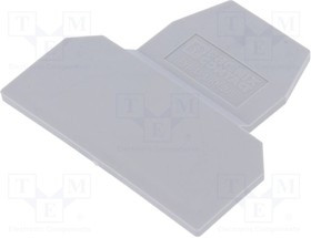 D-UKK3/5, Концевая планка, Назначение UKK5, серый, полиамид