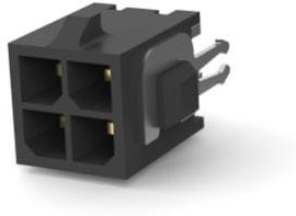 3-794682-4, Pin &amp; Socket Connectors 04P MICRO MNL ASSY VRT THRU LF