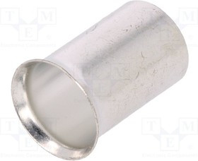 TUL-NI-50018, Втулочный, неизолированный, медь, 50мм2, 18мм, луженые, обжим TUL-NI-50018, Втулочный, неизолированный, медь, 50мм2, 18мм, луженые, обжим