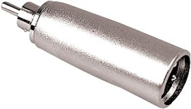 PSG01756, Переходник разъема, XLR, 3 вывод(-ов), Штекер, RCA / Phono, 2 вывод(-ов), Штекер